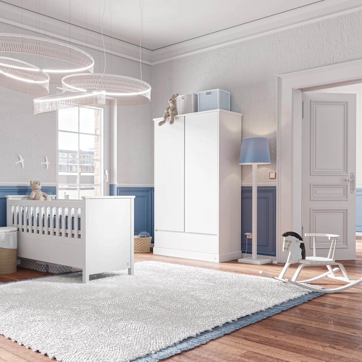 Armoire 2 portes PRESTIGE Lui e Lei