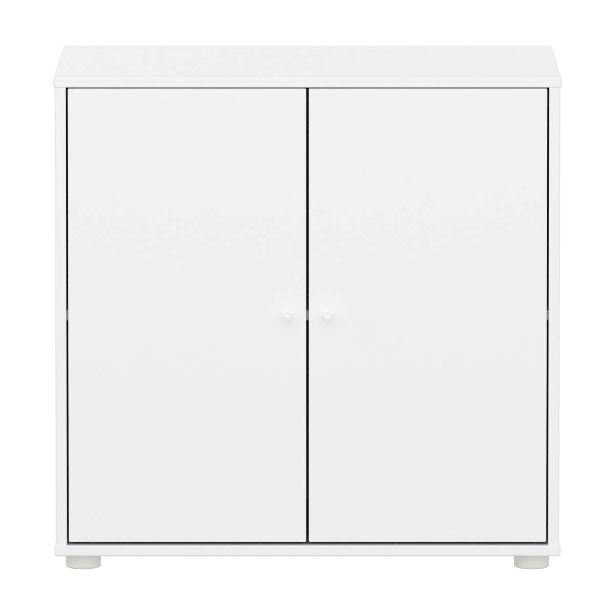 Armoire 2 portes SAGA Flexa blanc