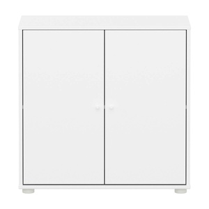 Armoire 2 portes SAGA Flexa blanc