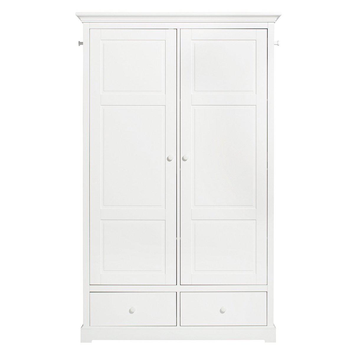 Armoire 2 portes SEASIDE Oliver Furniture blanc
