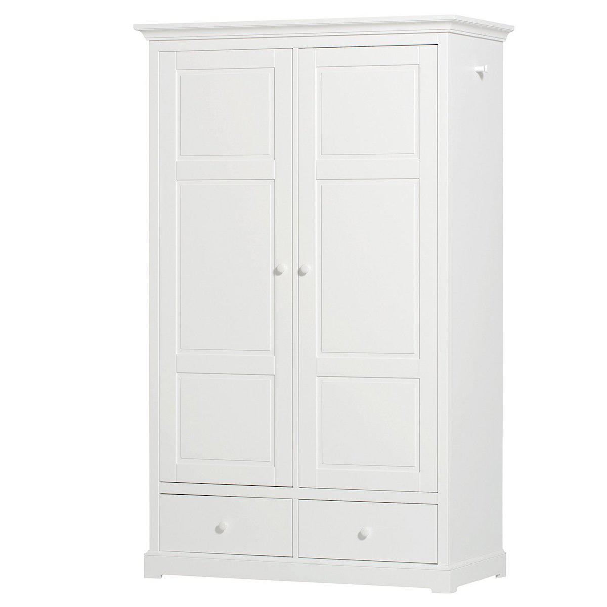 Armoire 2 portes SEASIDE Oliver Furniture blanc