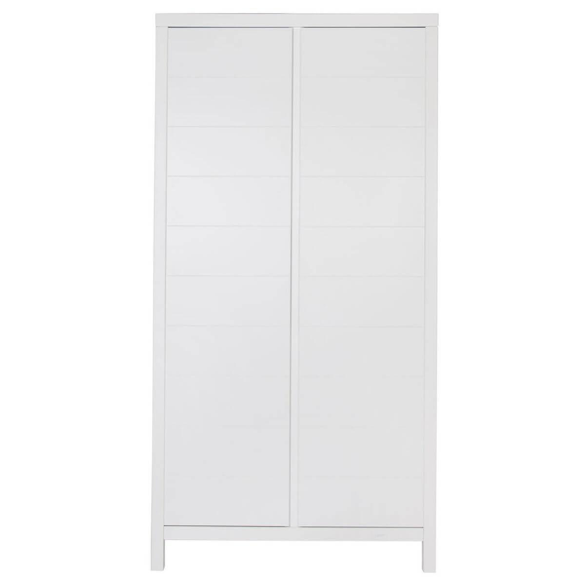 Armoire 2 portes STRIPES Quax blanc