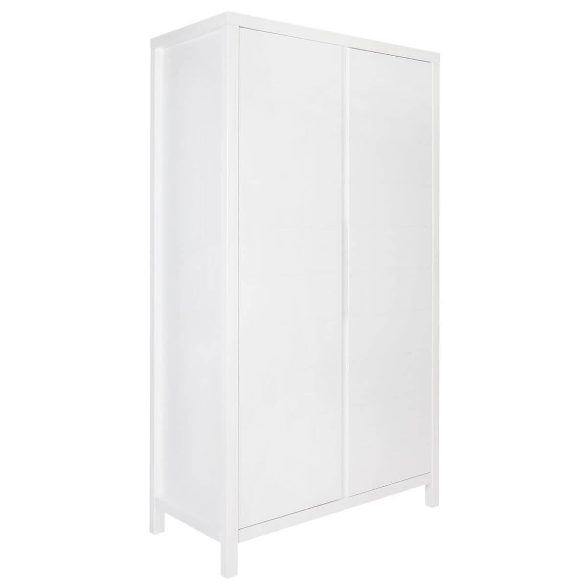 Armoire 2 portes STRIPES Quax blanc