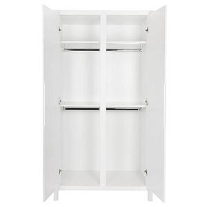 Armoire 2 portes STRIPES Quax blanc