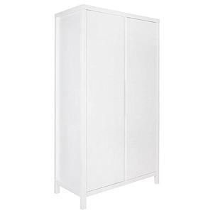 Armoire 2 portes STRIPES Quax blanc