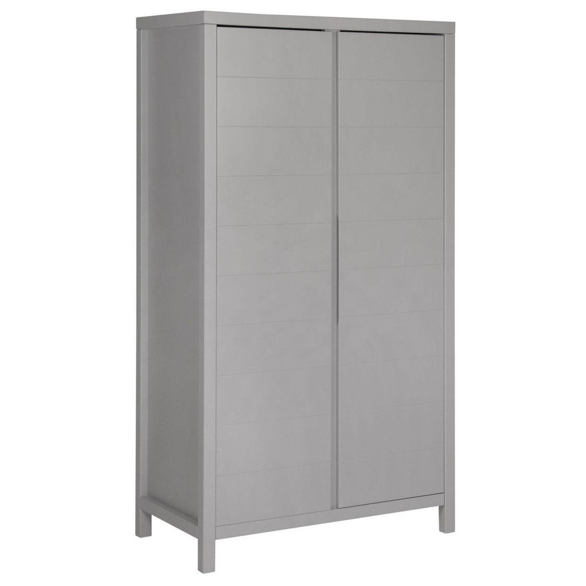 Armoire 2 portes STRIPES Quax Griffin grey