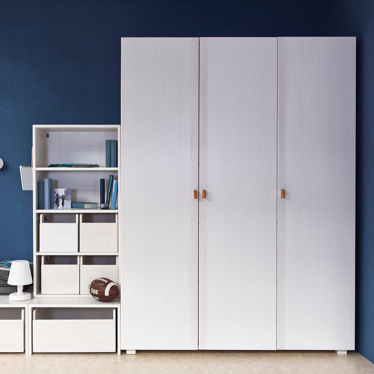 Armoire 3 portes 150cm DELUXE de Breuyn bois huilé