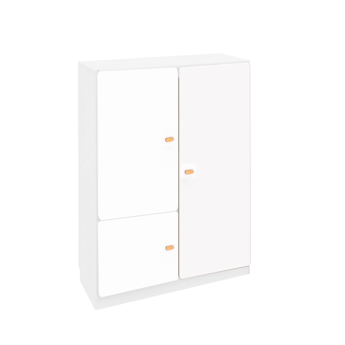 Armoire 3 portes 93x113cm DESTYLE de Breuyn blanc white