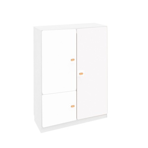 Armoire 3 portes 93x113cm DESTYLE de Breuyn blanc white