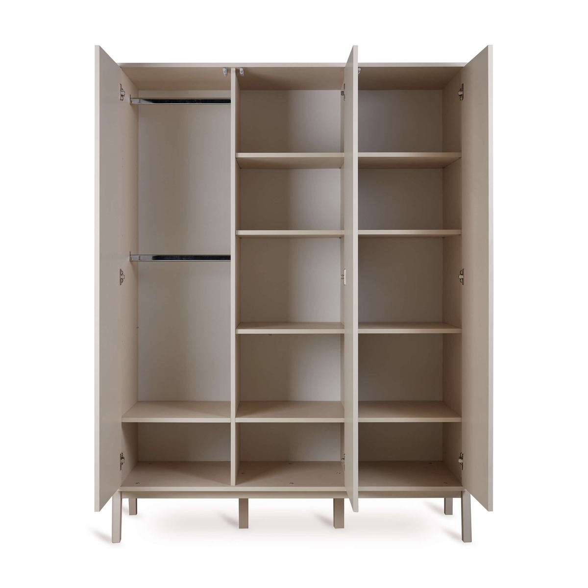 Armoire 3 portes ASHI Quax argile