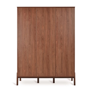 Armoire 3 portes ASHI Quax chataignier