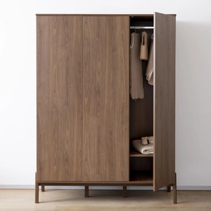 Armoire 3 portes ASHI Quax chataignier