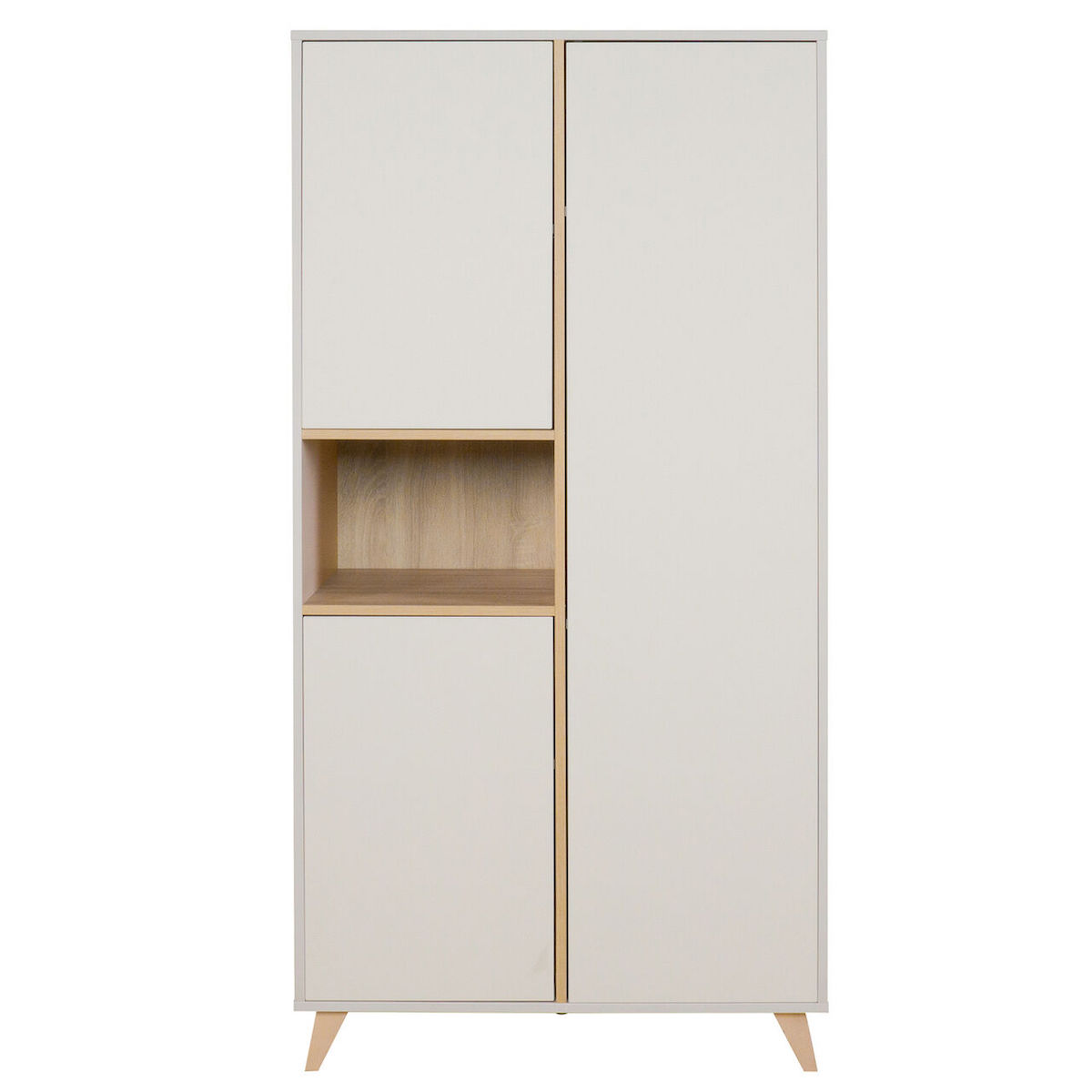 Armoire 3 portes LOFT Quax argile