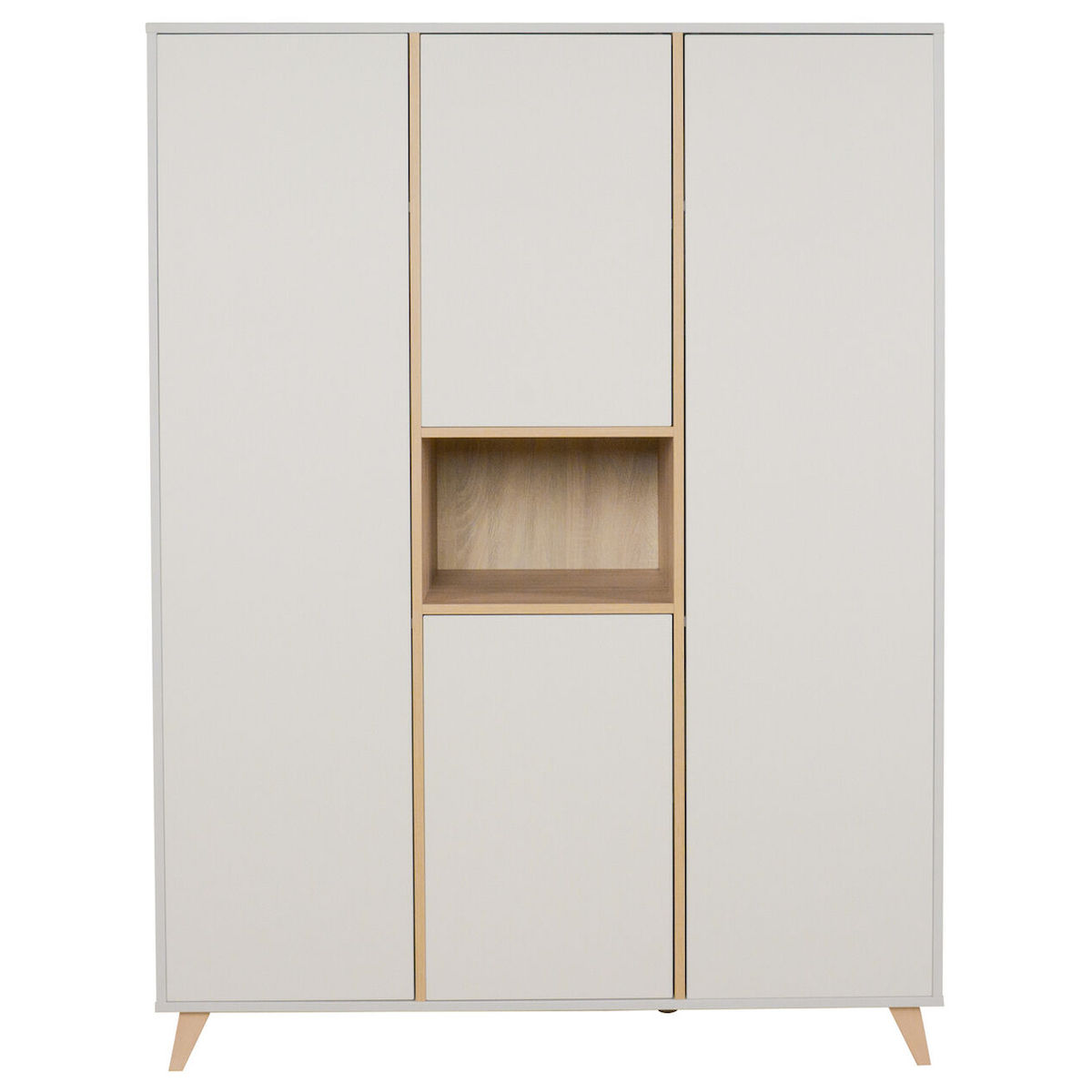 Armoire 3 portes LOFT Quax argile