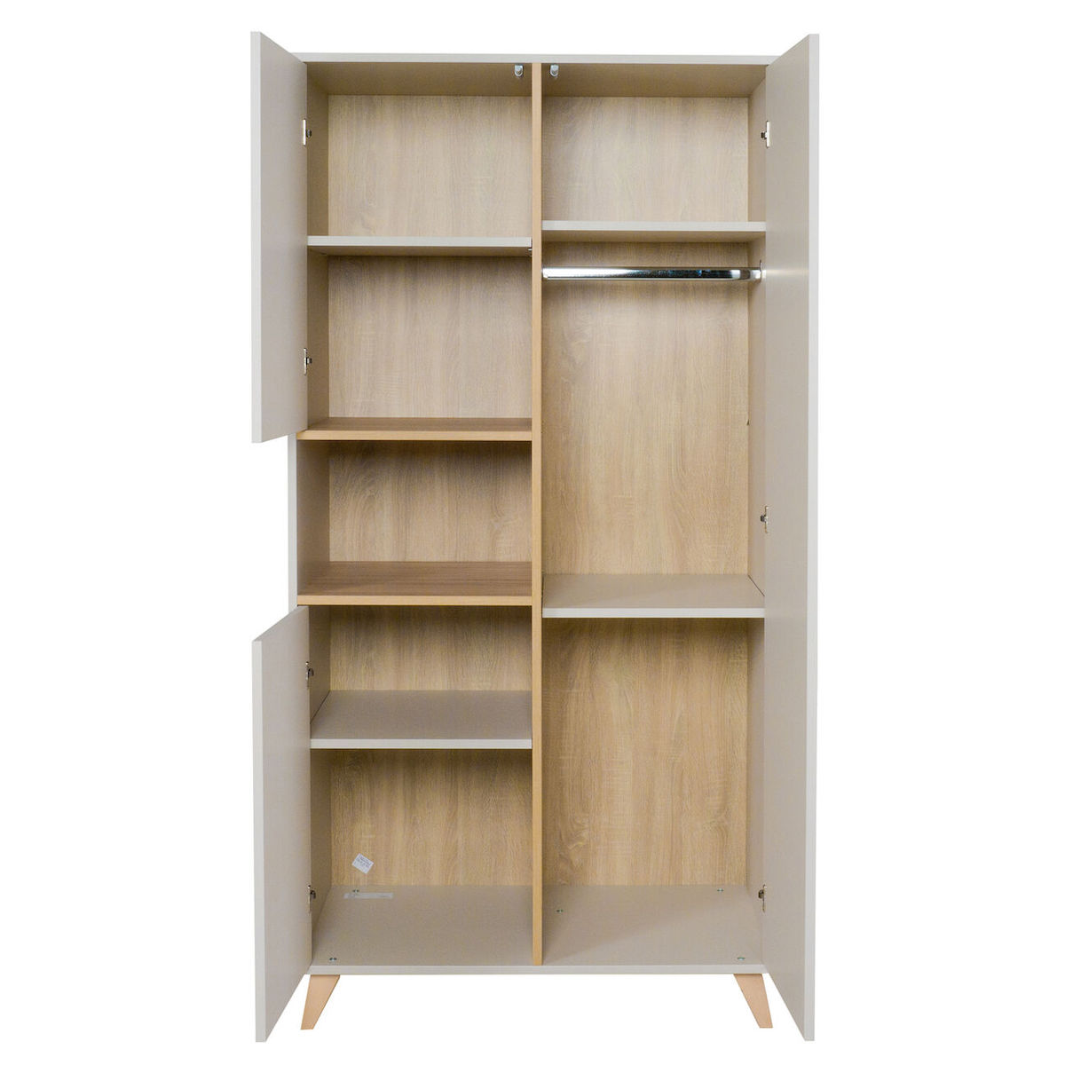 Armoire 3 portes LOFT Quax argile