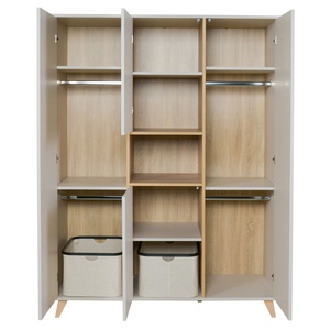 Armoire 3 portes LOFT Quax argile