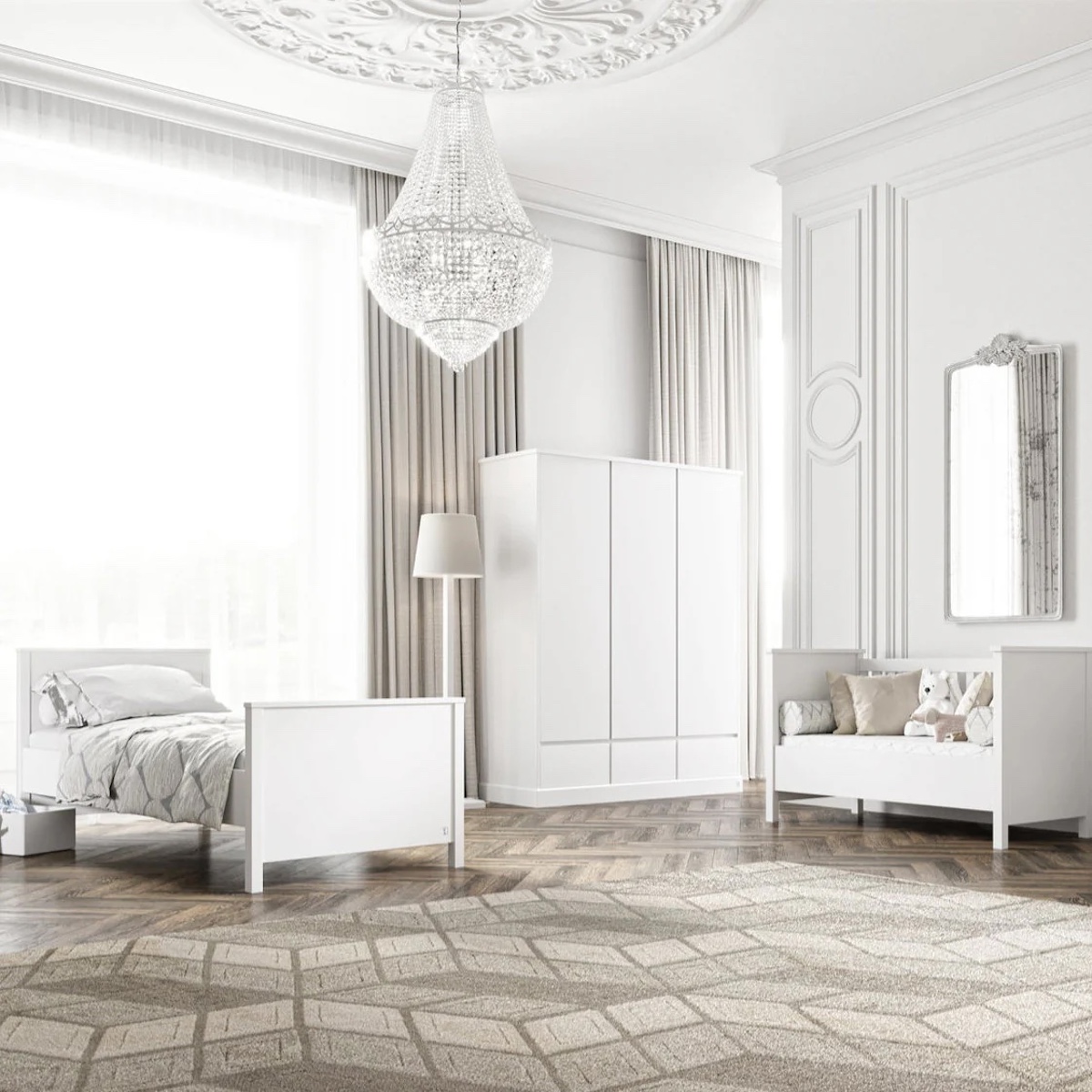Armoire 3 portes PRESTIGE Lui e Lei