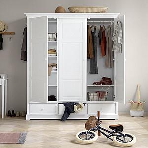 Armoire 3 portes SEASIDE Oliver Furniture blanc