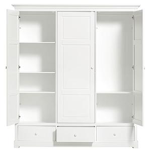 Armoire 3 portes SEASIDE Oliver Furniture blanc