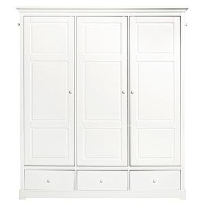 Armoire 3 portes SEASIDE Oliver Furniture blanc
