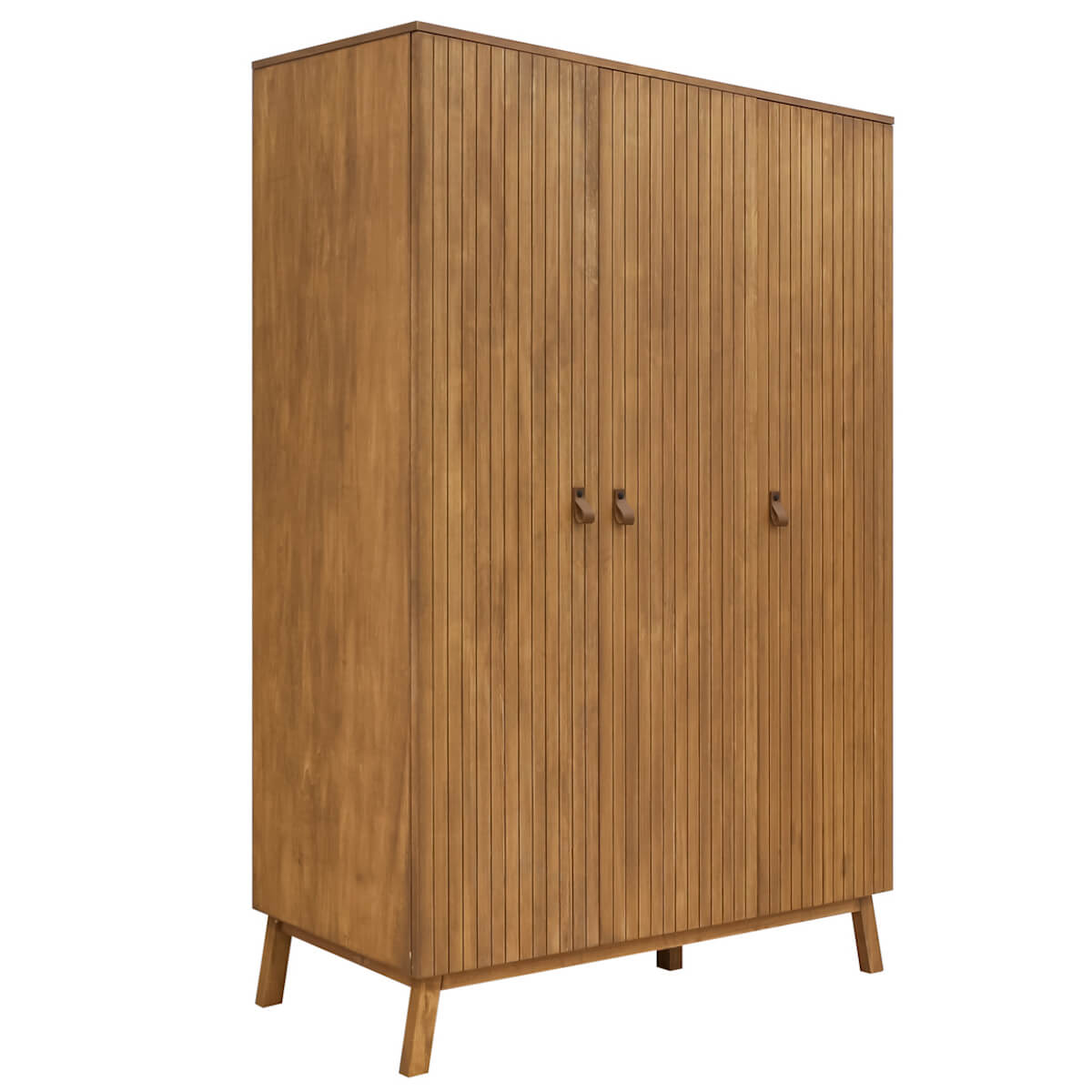 Armoire 3 portes SENNA Bopita Rose Wood Abitare Kids