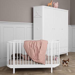 Armoire 3 portes WOOD Oliver Furniture blanc