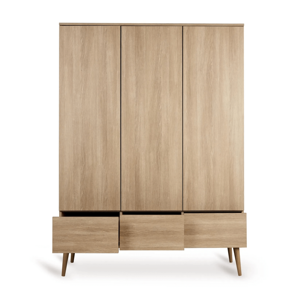 Armoire 3 portes XL FLOW Quax honey ash