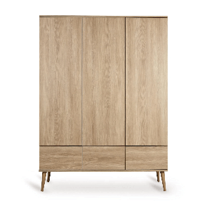 Armoire 3 portes XL FLOW Quax honey ash