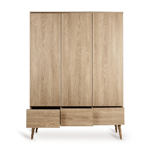 Armoire 3 portes XL FLOW Quax honey ash