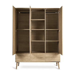 Armoire 3 portes XL FLOW Quax honey ash