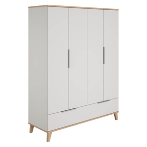 Armoire 4 portes 1 tiroir FIENE Paidi