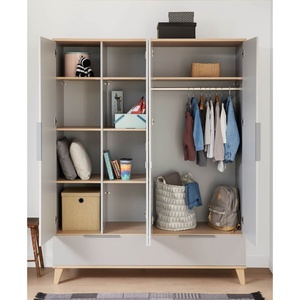 Armoire 4 portes 1 tiroir FIENE Paidi