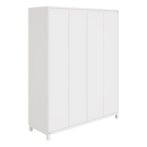 Armoire 4 portes OLLI Paidi blanc