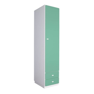 Armoire 47,4x218cm DESTYLE de Breuyn blanc green