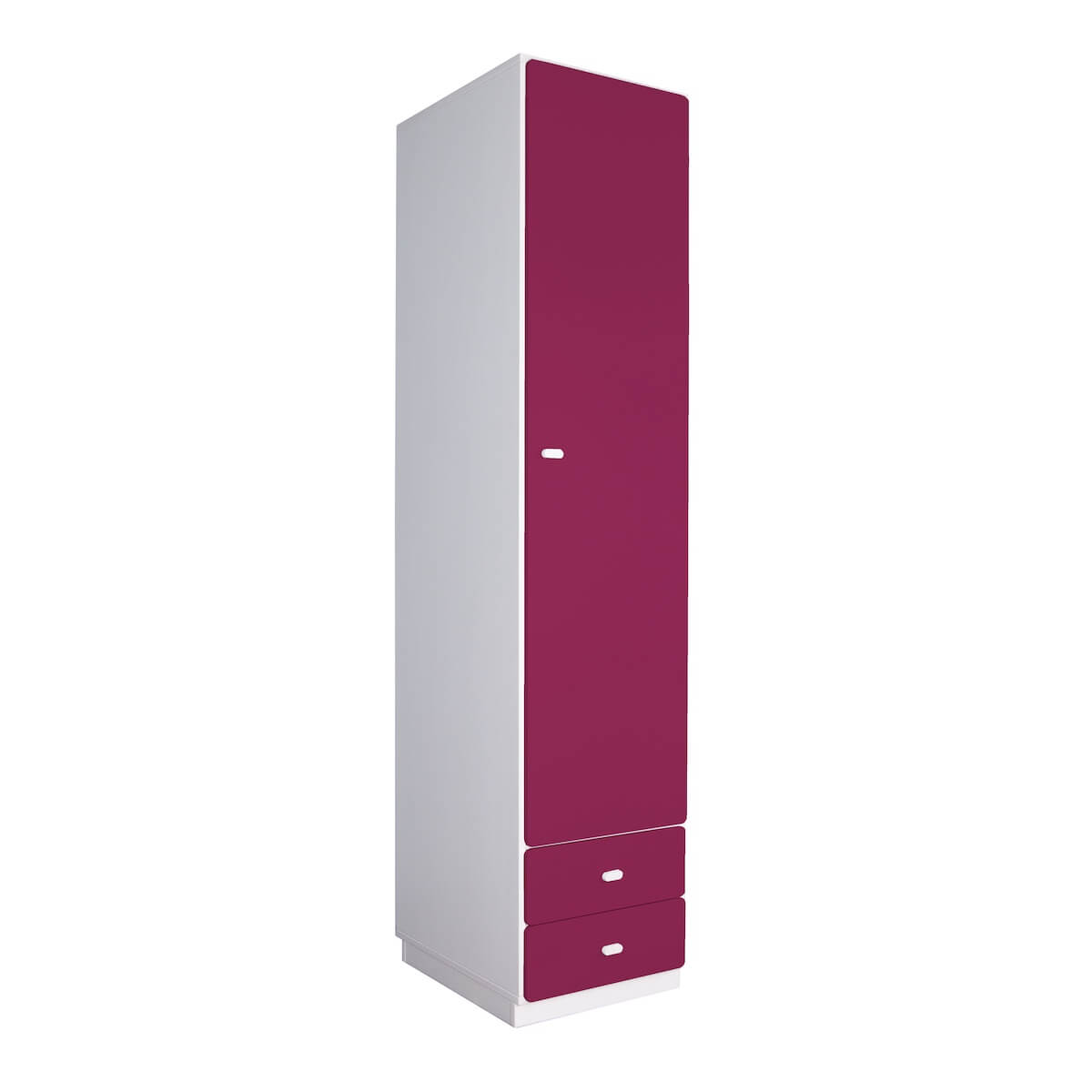 Armoire 47,4x218cm DESTYLE de Breuyn blanc plum
