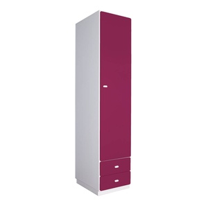 Armoire 47,4x218cm DESTYLE de Breuyn blanc plum