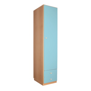Armoire 47,4x218cm DESTYLE de Breuyn naturel crystal blue