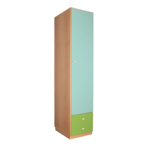Armoire 47,4x218cm DESTYLE de Breuyn naturel lime mint