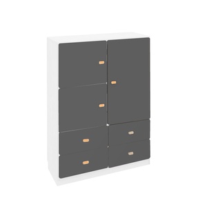 Armoire 93x113cm DESTYLE de Breuyn blanc anthracite