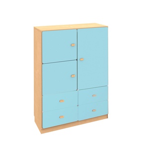 Armoire 93x113cm DESTYLE de Breuyn naturel crystal blue