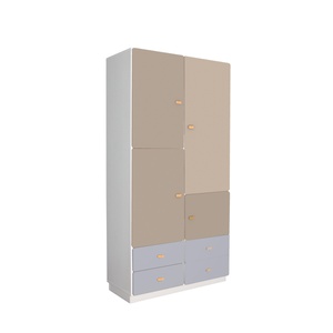 Armoire 93x184cm DESTYLE de Breuyn blanc light grey grey