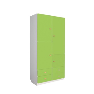 Armoire 93x184cm DESTYLE de Breuyn blanc lime mint