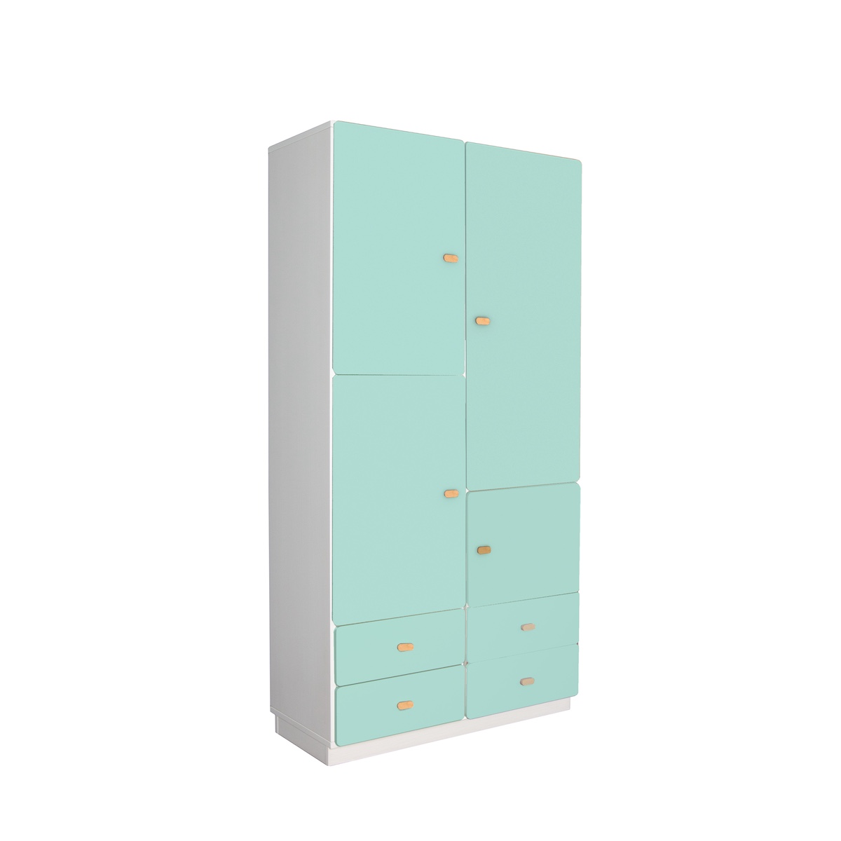 Armoire 93x184cm DESTYLE de Breuyn blanc mint