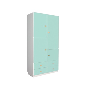 Armoire 93x184cm DESTYLE de Breuyn blanc mint