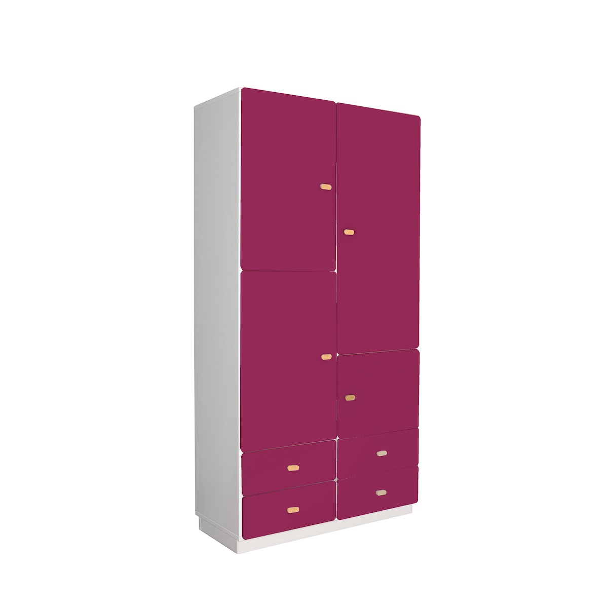 Armoire 93x184cm DESTYLE de Breuyn blanc plum