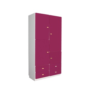 Armoire 93x184cm DESTYLE de Breuyn blanc plum