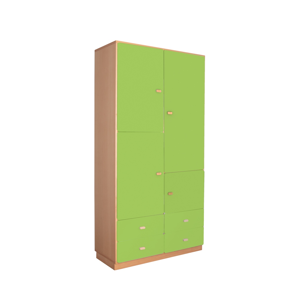 Armoire 93x184cm DESTYLE de Breuyn naturel lime mint