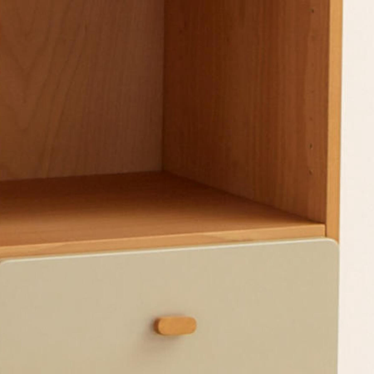 Armoire 93x184cm DESTYLE de Breuyn naturel lime mint