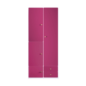 Armoire 93x218cm DESTYLE de Breuyn blanc plum