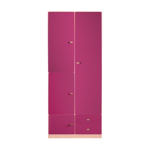 Armoire 93x218cm DESTYLE de Breuyn naturel plum